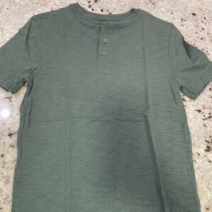 Gap Kids Henley Short Sleeve Shirt Size XL
